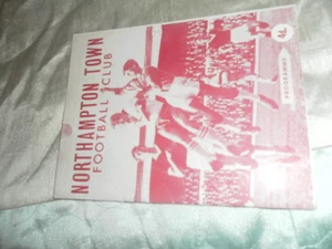 1962/3 DIV Northampton Town V Peterborough United - Imagen 1 de 1