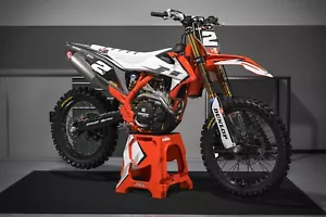 Fit KTM XCW XCFW EXC EXCF 2020 to 2023 & 2019 to 2022 SX SXF XC XCF graphic kit - Foto 1 di 5