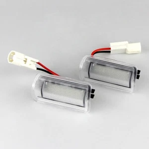 2x White Full LED Side Door Courtesy Lights For Lexus LS460 LS600H ES300H ES350 - Picture 1 of 15