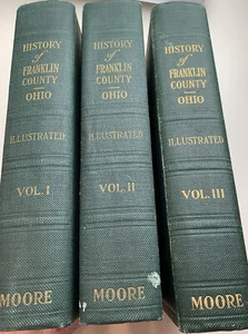 A History of Franklin County Ohio OH 1930 genealogy Columbus 3 Volume Set. - Picture 1 of 11