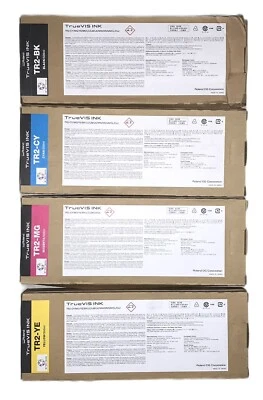 4 x Original Ink ROLAND TR2 TrueVIS VG3-540 640 VG2-540 640 SG2 SG3 500ml Inks - Image 1 of 2