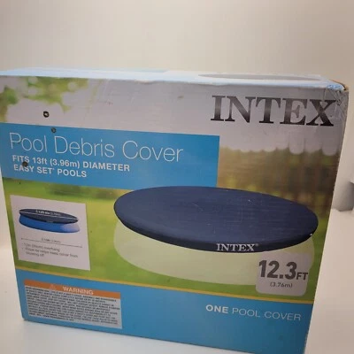 Intex Easy Set Above Ground Swimming Pool Vinyl Round Cover brand new - Image 1 of 4
