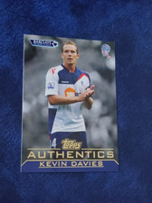 KEVIN DAVIES TRADING CARD. TOPPS AUTHENTICS. BOLTON WANDERERS