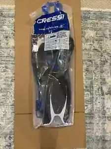 Cressi Erwachsene leistungsstark S/M | US Man 6/8 | Dame 7/9 | EU 38/41, schwarz/silber NEU - Bild 1 von 11