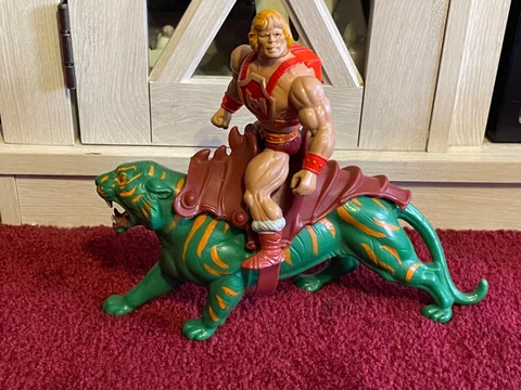 He-Man And Battle Cat  Masters Of The Universe Thunder Punch He-Man Cover
