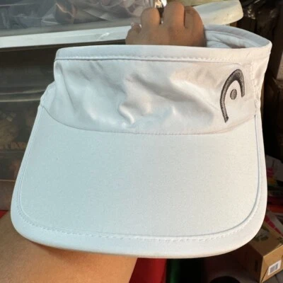 *NWT* WOMEN'S HEAD "PRO PLAYER" ADJUSTABLE TENNIS VISOR (WHITE) - Image 1 of 4
