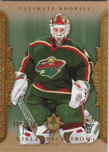 06-07 UD Ultimate Niklas Backstrom /699 Rookie Upper Deck RC 2006