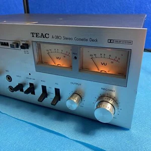 Vintage TEAC A-380 Stereo Cassette Deck - Picture 1 of 12