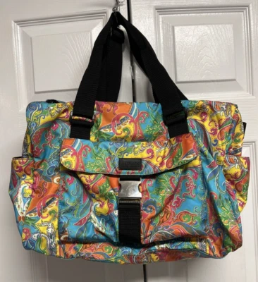 Ralph Lauren Duffle  Bag Colorful Paisley Print Bag - Image 1 of 4