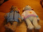 TY RETIRED ATTIC BEARS  JOINTED  2 NEW   BARRYMORE  AND   TUDOR,  