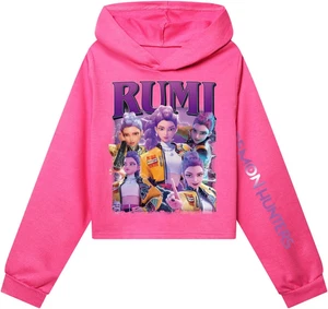 Mengmiao Huntrix Felpa Con Cappuccio KPOP Anime Oversize per Donna E Ragazzi | S - Foto 1 di 12