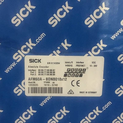 NEW IN BOX SICK AFM60A-BDNB018X12 1059035 encoder FREE SHIP AFM60A BDNB018X12 - Image 1 of 2