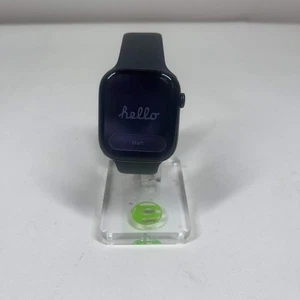 Unlocked Apple Watch Series 10 46MM Black Aluminum Black Sport Band MWY43LW/A - Picture 1 of 5