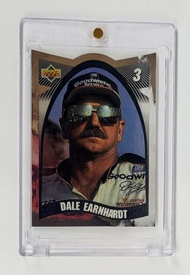 RARE MINT 1998 Upper Deck Dale Earnhardt SR. VENDING PROMO SAMPLE NASCAR DIE-CUT - Image 1 of 2