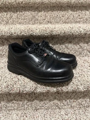 Red Wing Oxford Work Shoe Men Sz 10E Soft Toe Lace Up Flag Charm Heel Plate 8618 - Image 1 of 4
