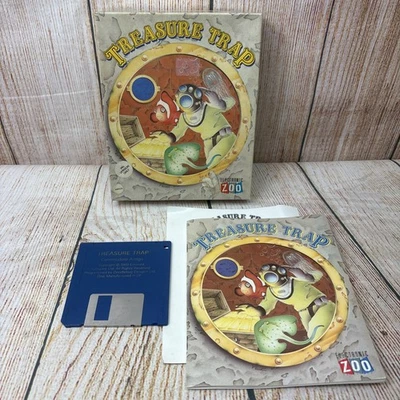 Treasure Trap Commodore Amiga Boxed Complete With Manual  - Image 1 of 4