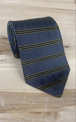 XMI Striped 100% Silk Men's Tie Made in USA - Image 1 of 4