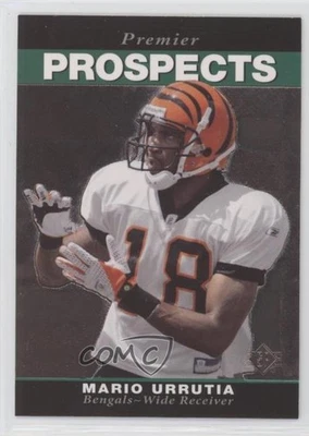 2008 SP Rookie Edition Premier Prospects Mario Urrutia #293 RC - Image 1 of 2