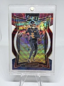 2024 Select Jayden Daniels Rookie Tri-Color Prizm Concourse RC #26 ¡Comandantes! - Imagen 1 de 14
