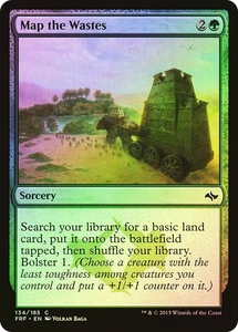 MTG FOIL Map the Wastes  - Fate Reforged #134 - Picture 1 of 1
