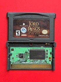 GBA Lord of the Rings: Return of the King Nintendo Game Boy Advance Authentic
