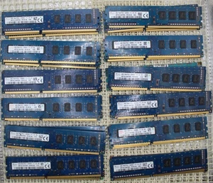 Lote de trabajo de 33 memorias de escritorio SK hynix 4 GB DDR3 sin ECC - Imagen 1 de 2