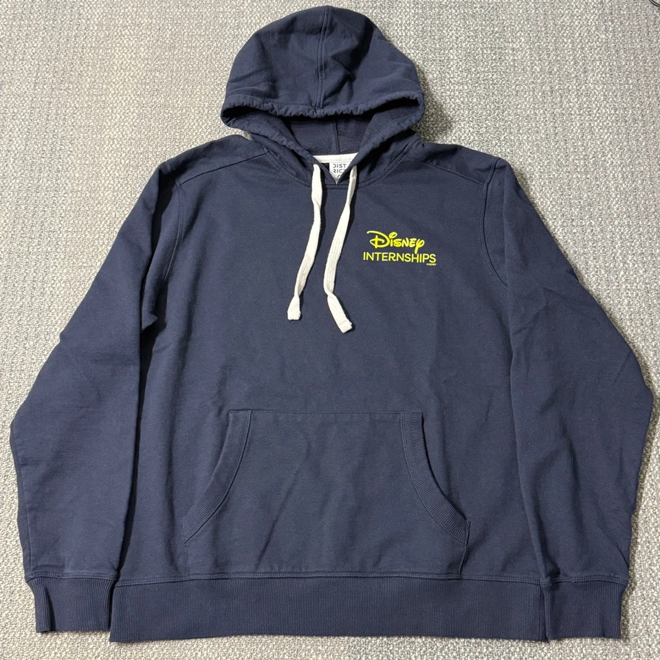 Sudadera con Capucha Pullover Azul Marino Grande Orejas de Mickey Disney Pasnships Foto 1 de 4