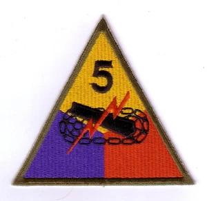 WWII - 5th ARMORED DIVISION (Reproduction) - Imagen 1 de 1