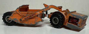 MATCHBOX LESNEY KINGSIZE ALLIS-CHALMERS MOTOR SCRAPER No 6 ORANGE - Picture 1 of 5