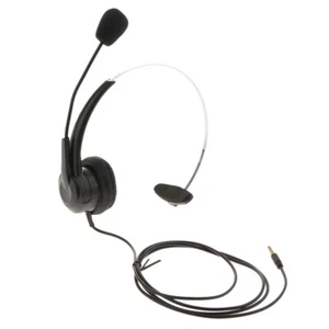 Casque filaire de téléphone portable avec micro, casque antibruit de 3,5 mm - Zdjęcie 1 z 12