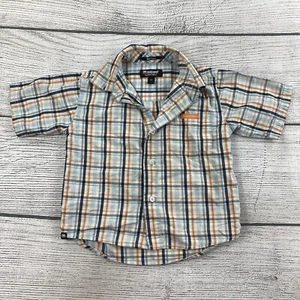Chemise à carreaux Ecko Unltd enfant en bas âge taille 4T chemise à col boutonné - bouton supplémentaire - Photo 1/7