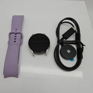 Samsung Galaxy Watch 5 Aluminum Smartwatch R900 40mm BT - Bora Purple Set - Picture 1 of 6
