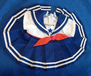 1980s My Child Doll Original Blue Sailor Dress - Picture 1 of 3