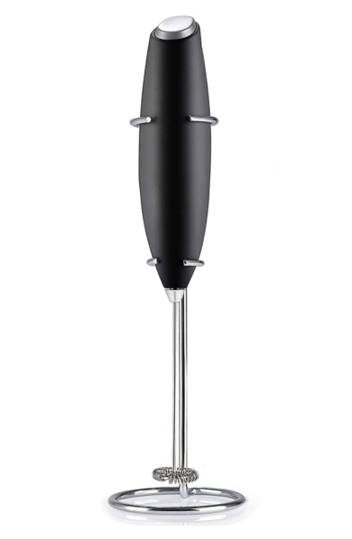 Milk Whisk Frother Handheld Egg-beating Mixer Mini Coffee Cappuccino BLACK Photo Related