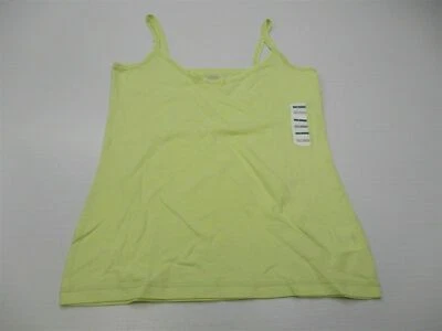 nova camiseta esportiva amarela OLD NAVY feminina tamanho L atlética ajustada treinamento #TB543 - Imagem 1 de 4