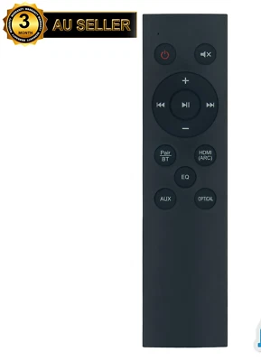 New TAB5105 TAB5305/10 Replace Remote For Philips SoundBar TAB5305/12 TAB5305/37 - image 1 of 4