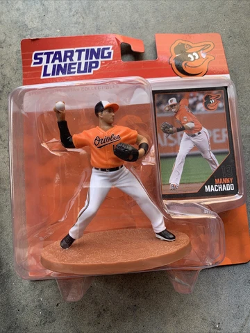 SLU STARTING LINEUP MANNY MACHADO BALTIMORE ORIOLES ACTION FIGURE NEW NIB Cover
