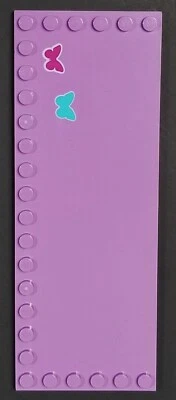 LEGO 1 part 6205 Medium Lavender Plate Special 6x16 Studs on 3 Edges - Image 1 of 2