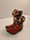 Western Resin Cowboy Boots Toothbrush Holder, Pencil & Pen Stand