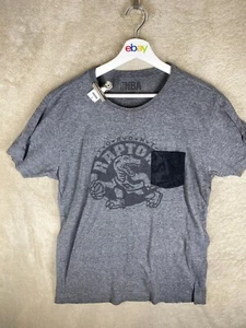 NBA Casual T-Shirts Top Size M Boys Kids Grey Logo Short Sleeve - Picture 1 of 10