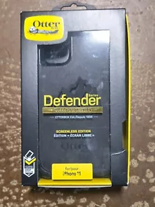 Otter Box Defender Series Rugged Protection & Holster for Iphone 11 - Picture 1 of 2