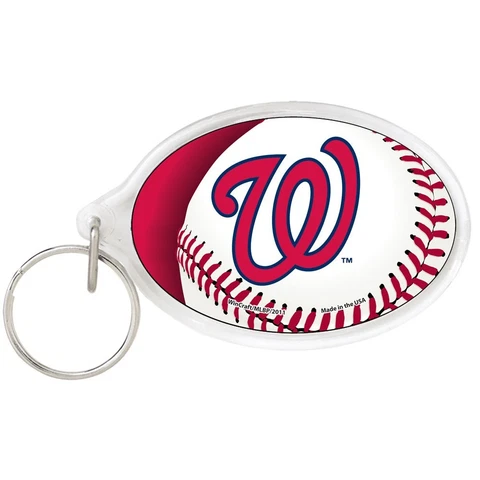 WASHINGTON NATIONALS WINCRAFT ACRYLIC KEY RING BRAND NEW FREE SHIPPING Cover