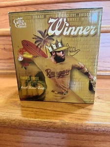 NEU 2021 ISIAH KINER-FALEFA TEXAS RANGERS 2020 RAWLINGS GOLD GLOVE BOBBLEHEAD - Bild 1 von 11