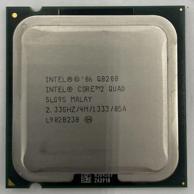 Intel Core 2 Quad Q8200 Desktop CPU Processor- SLG9S - Image 1 of 2