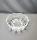 Capri 24% Lead Crystal Bowl 8" Cut Crystal Centerpiece Serving Dish - Made Italy