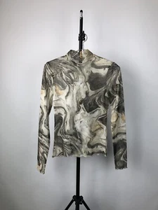 Save The Queen Jean Paul Gaultier Stil Rosen Netz Top Blusen Damen M Größe Y2K - Bild 1 von 5