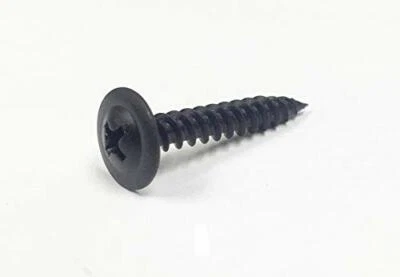 1ST SOURCE 3/4” Truss Head Screw #8 Sheet Metal Black Oxide- 100PK