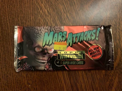 Mars Attacks! Widevision Movie Trading Cards (Topps, 1996)  - Image 1 of 2