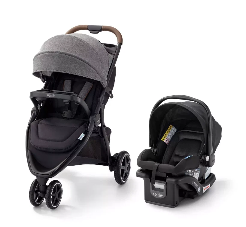 Graco Outpace LX Travel System (High-Performance Stroller Car Seat Combo)