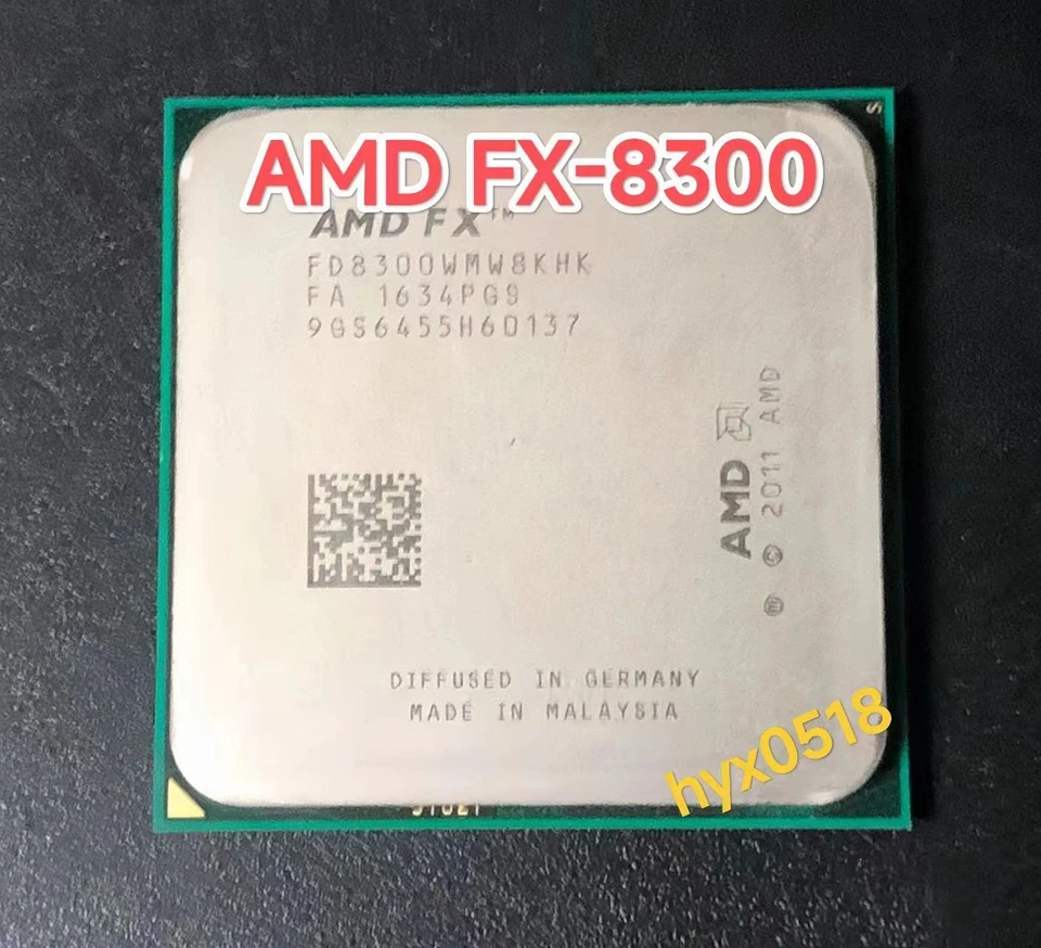 AMD FX-8300 3.3 GHz Eight-Core 8M FD8300WMW8KHK Processor Socket AM3+ CPU 95W - Image 1 of 3